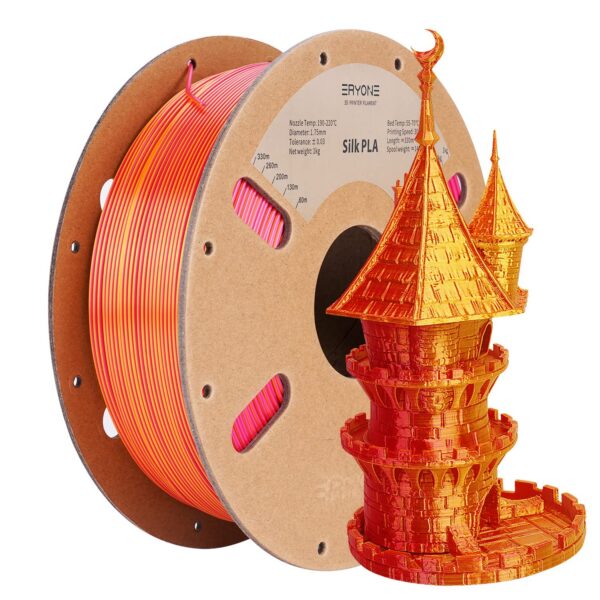 PLA Silk Dual Color 1KG (1.75mm) - ERYONE