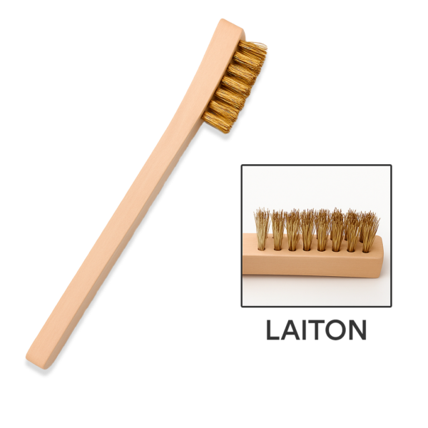 Brosse de nettoyage en laiton