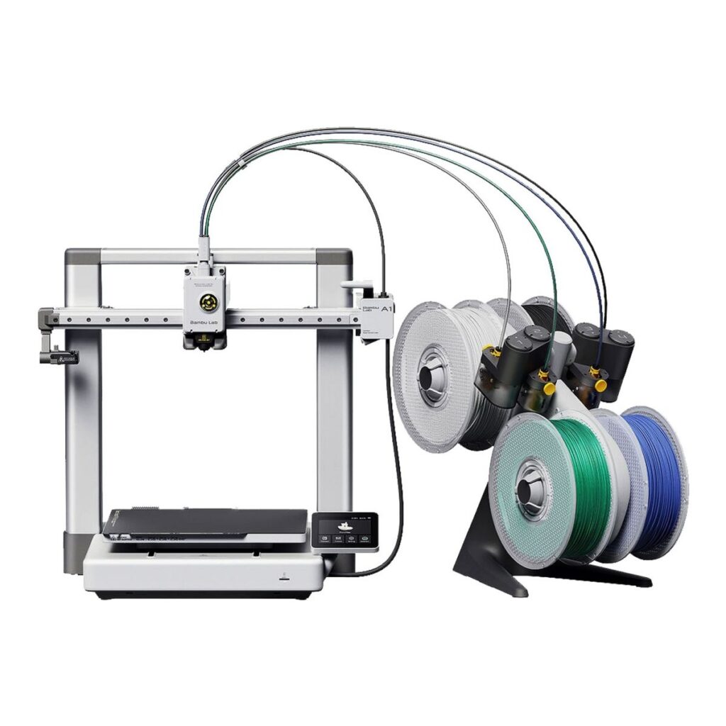 Imprimante 3D Bambu Lab A1 Combo avec système multicolore AMS Lite