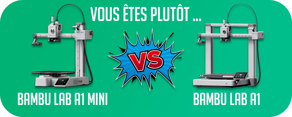 La famille s'agrandit ! Bambu Lab A1 Mini & A1