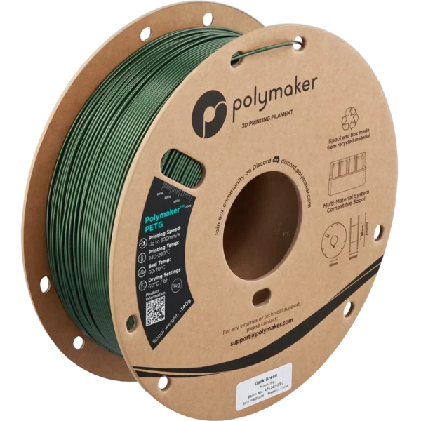 Polymaker™ PETG 1KG (1.75mm) - POLYMAKER