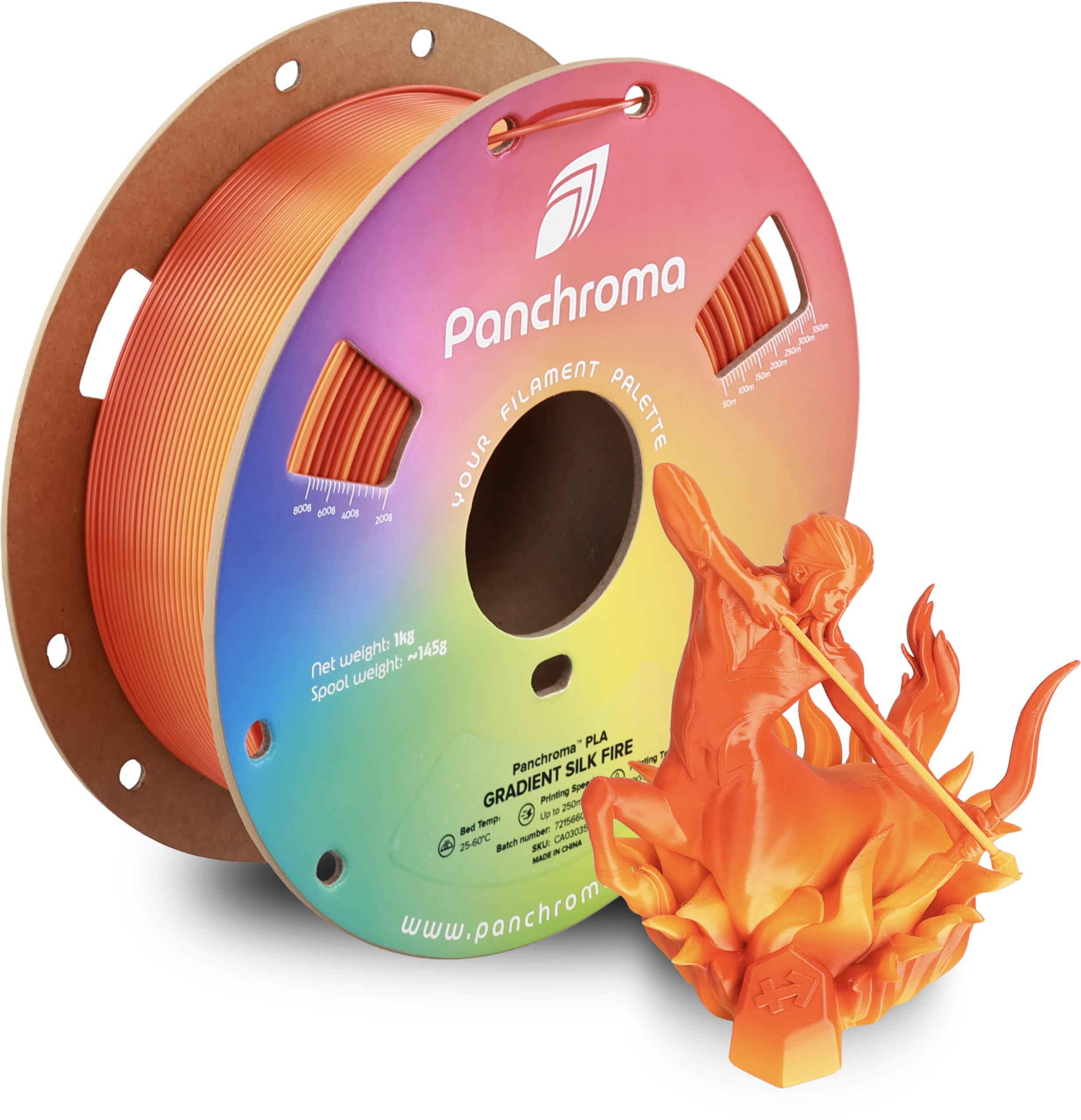 Panchroma™ PLA Gradient Silk 1KG (1.75mm) - POLYMAKER