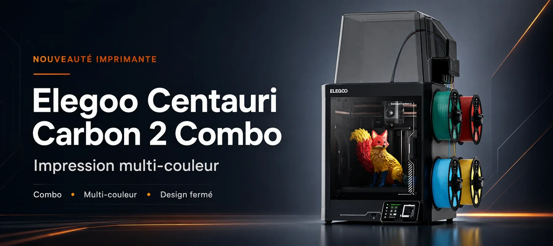 Elegoo Centauri Carbon 2 Combo disponible